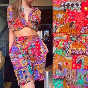NWT💫 African Patchwork Summer Set